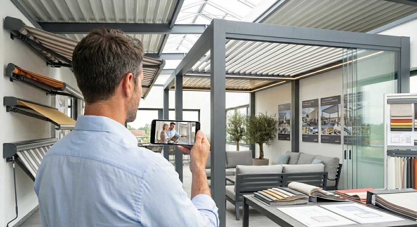 Videoberatung in unserer Ausstellung